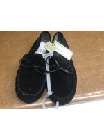 Goodfellow Goodfellow suede leather moccasins black adult size 9