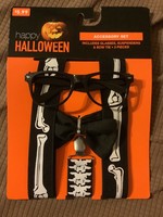 Happy Halloween- Accessory Kit- glasses, bow tie, suspenders