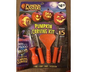 Pumpkin Masters - small tools carving kit 15pc