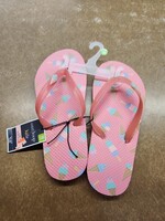 Girl's Flip Flops Ice Cream Cones Medium 2/3