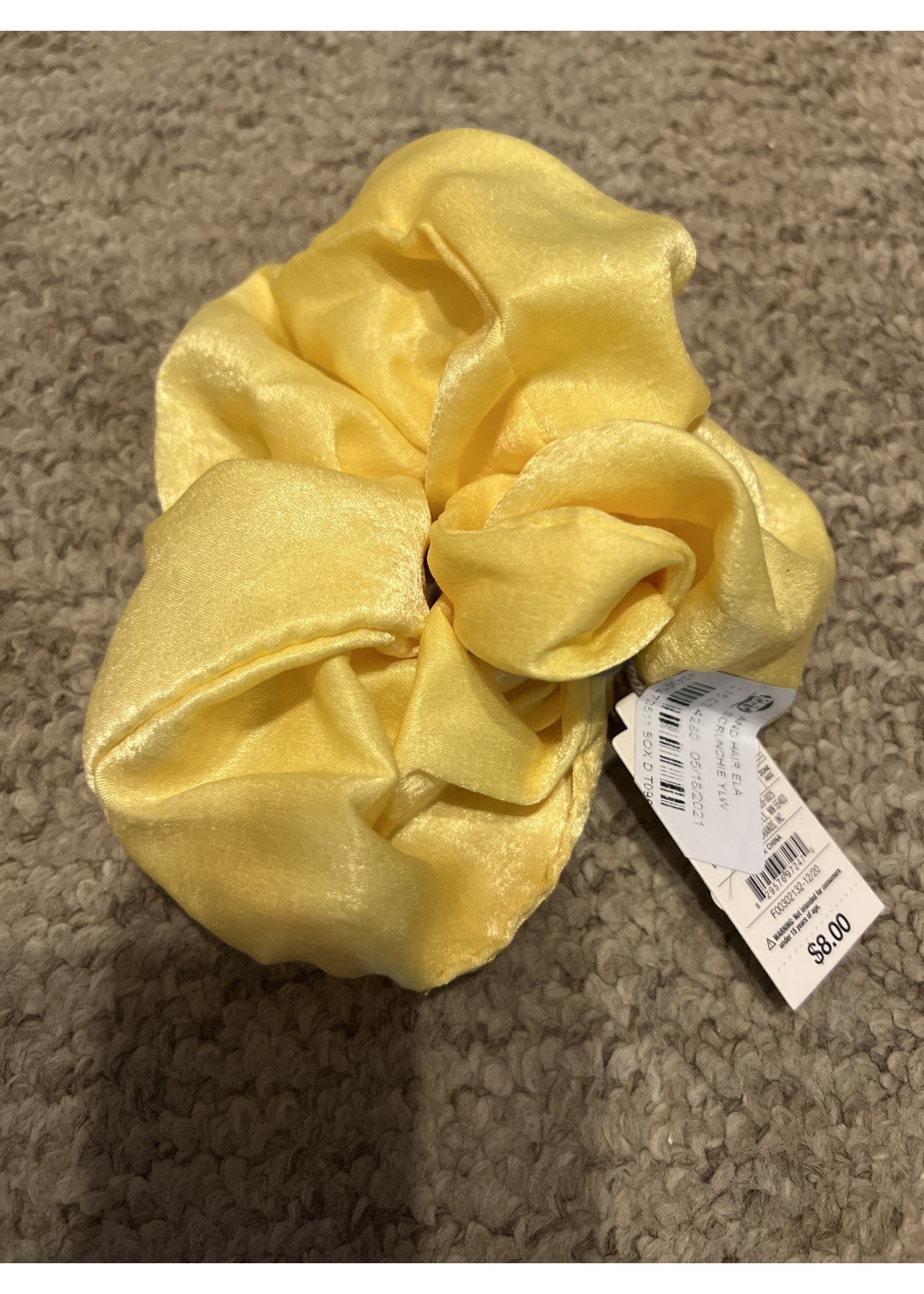 A New Day elastic yellow hair scrunchie