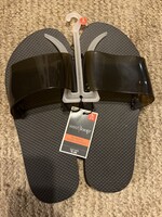 West loop Women’s Slide Sandals black S 5/6