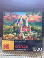 Kodak Premium Puzzle 1000pc - Neuschwanstein Medieval Castle Germany