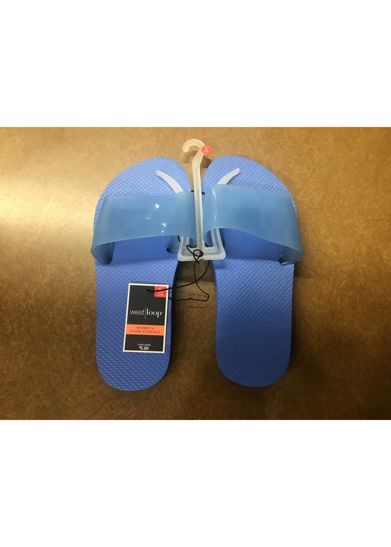 West loop Women’s Slide Sandals blue S (5/6)