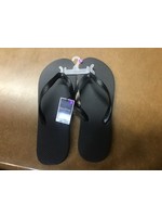 West Loop Men’s Flip Flops Sandals Black XL 13