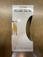 5 ct Reusable Cup Set