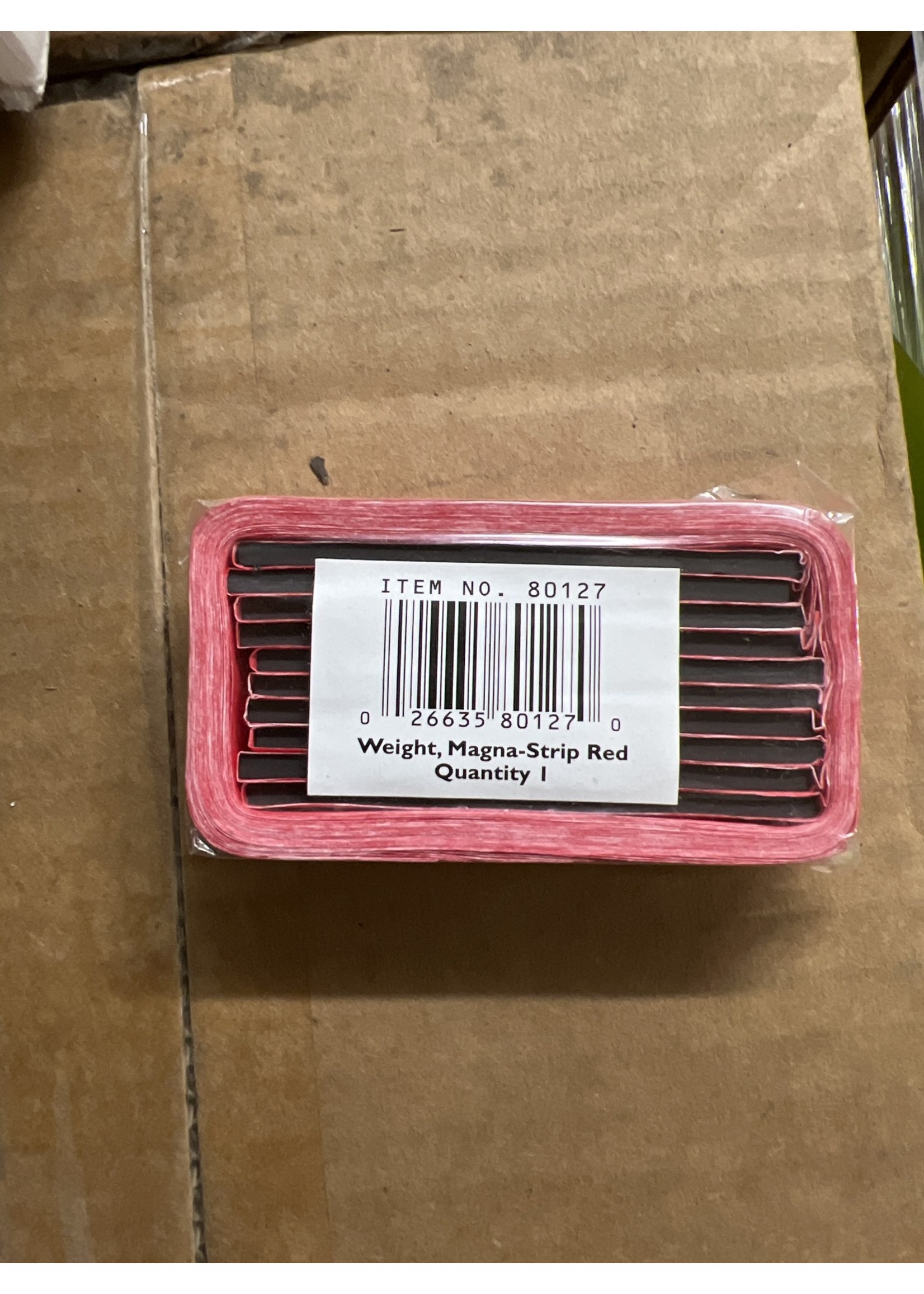 Magna-Strip Weight for balloons 10g Red 10ct
