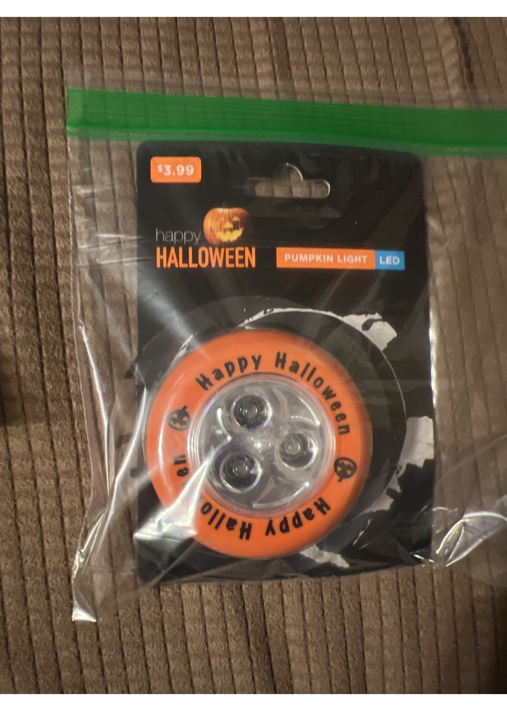 Open package- Halloween Pumpkin Light LED