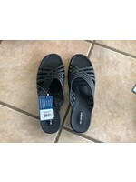 Okabashi Women’s Venice Black Sandals sz ML 8.0 - 9.0