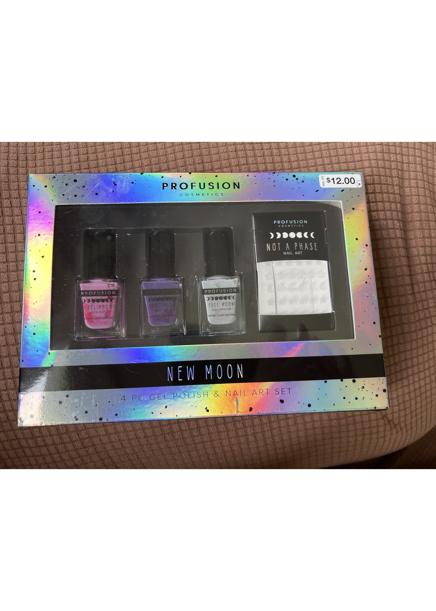 Profusion Cosmetics New Moon- 4pc Gel Polish & Nail Art Set