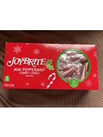 30ct JoyBrite mini candy canes peppermint