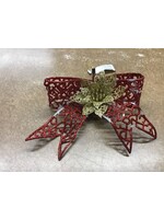 *some red glitter falling off* Glitter tree clip