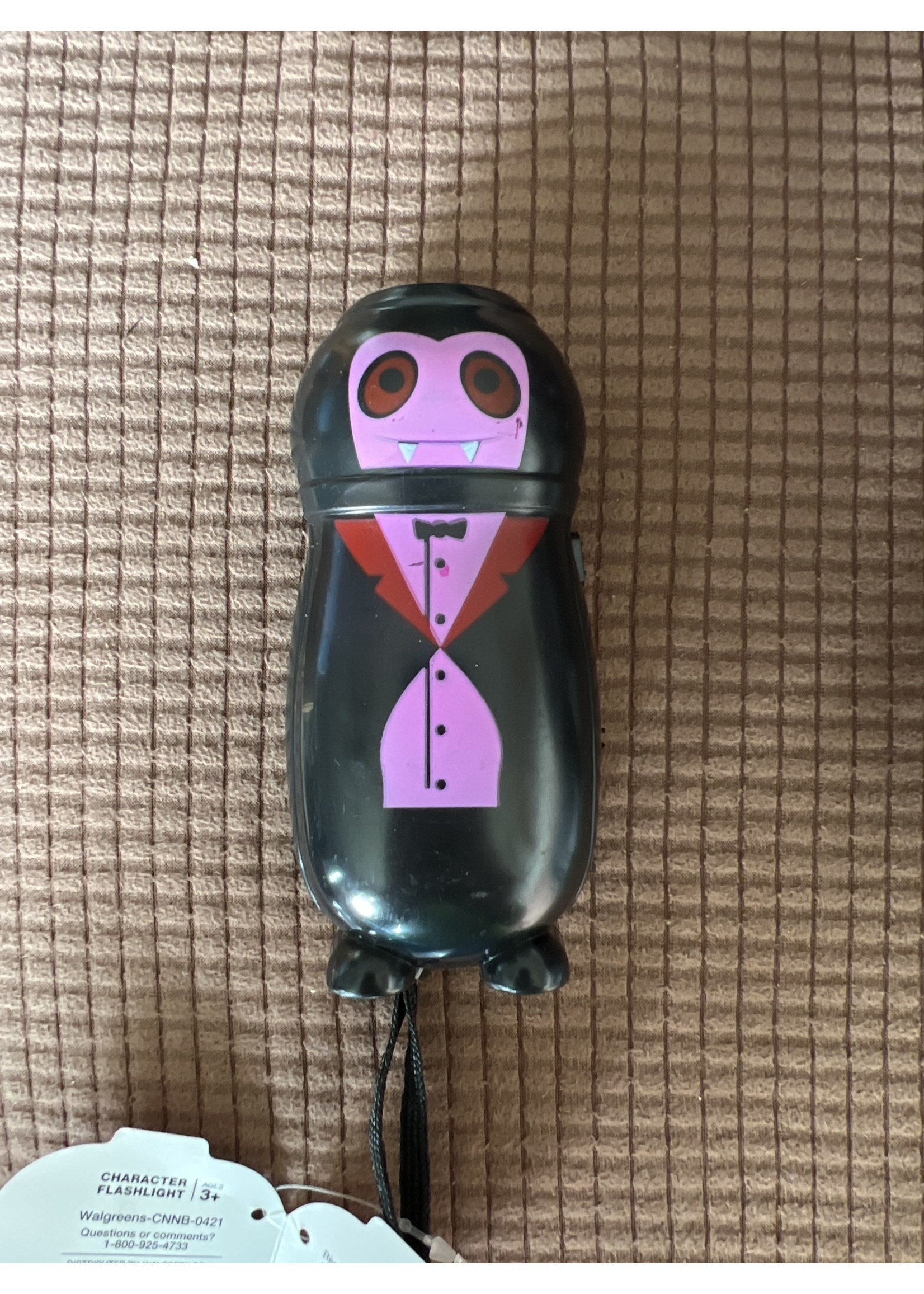Happy Halloween- Character Flashlight Vampire black
