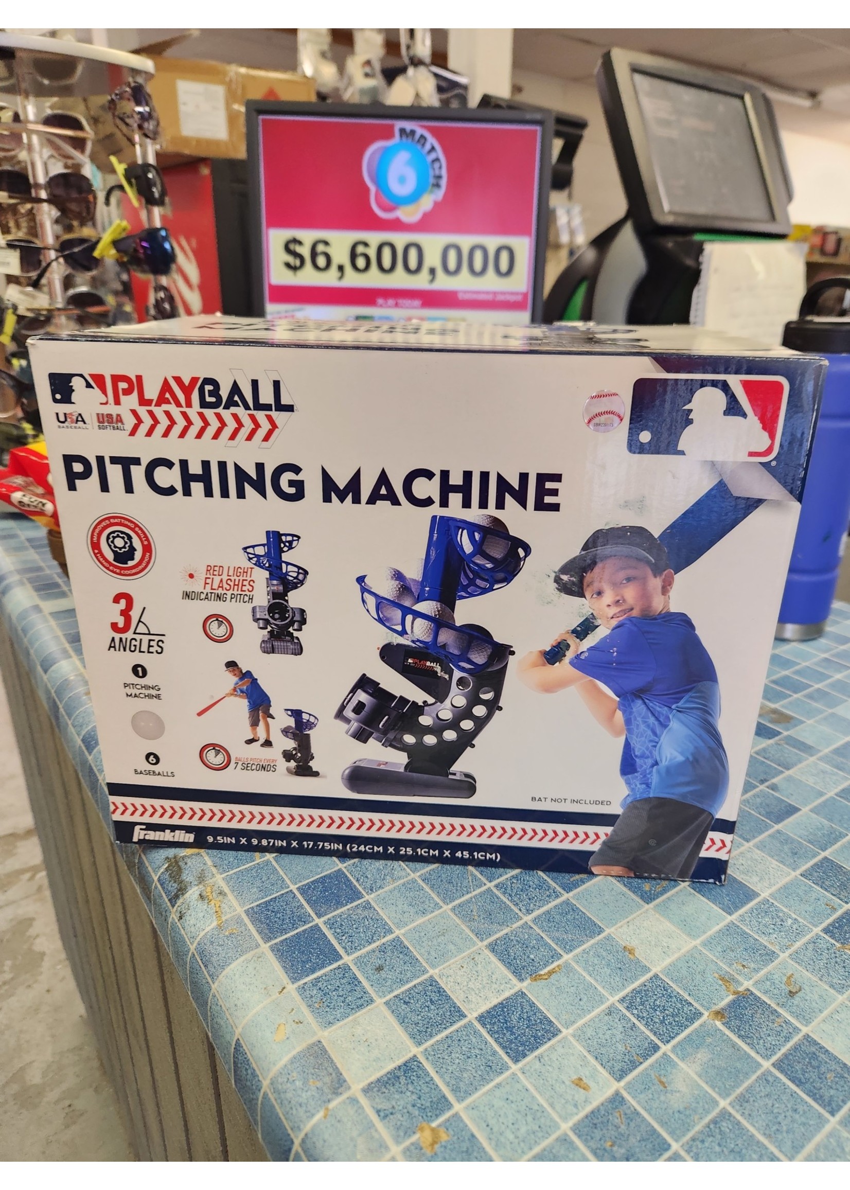 Franklin Sports MLB Playball Pitching Machine