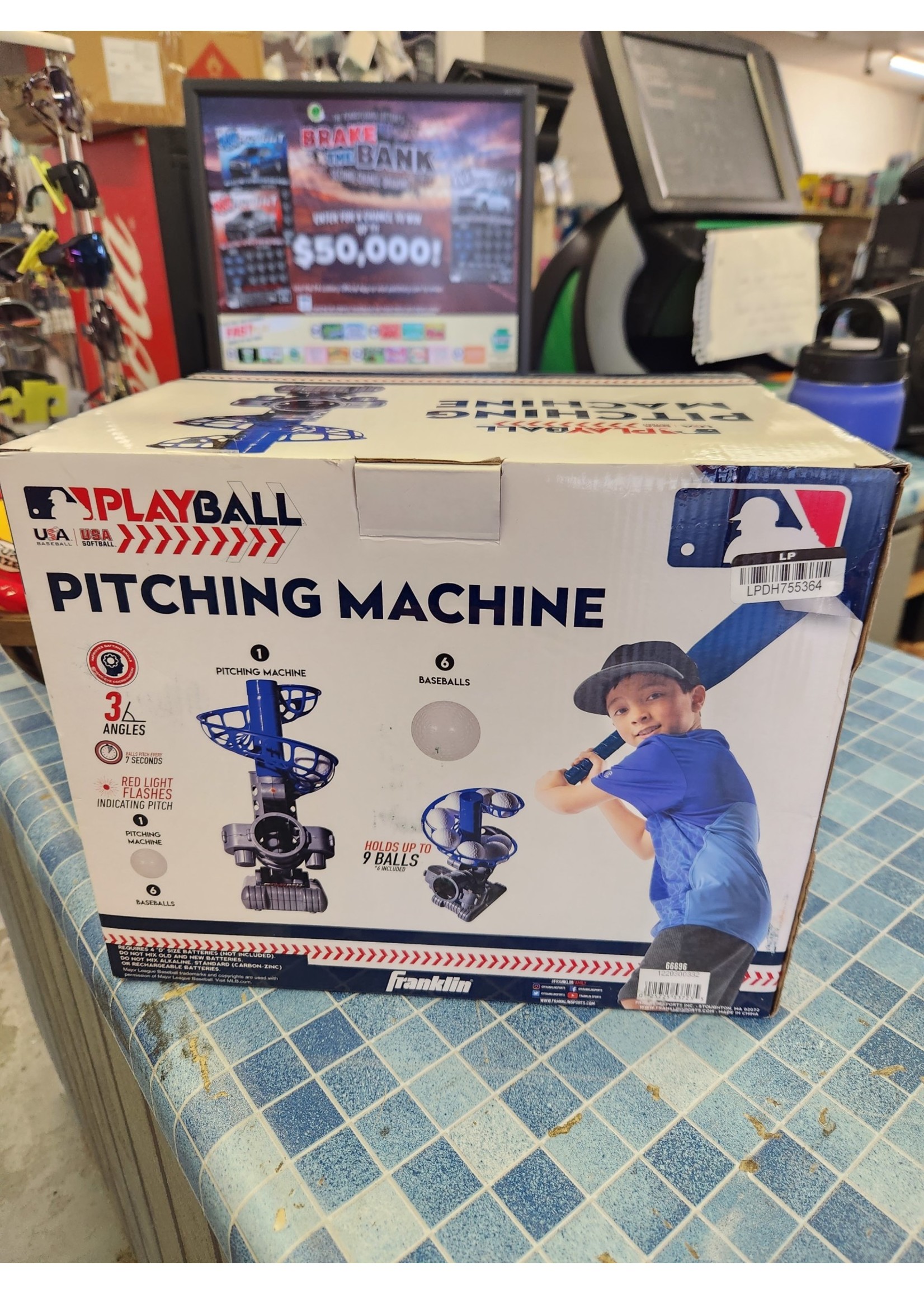 Franklin Sports MLB Playball Pitching Machine