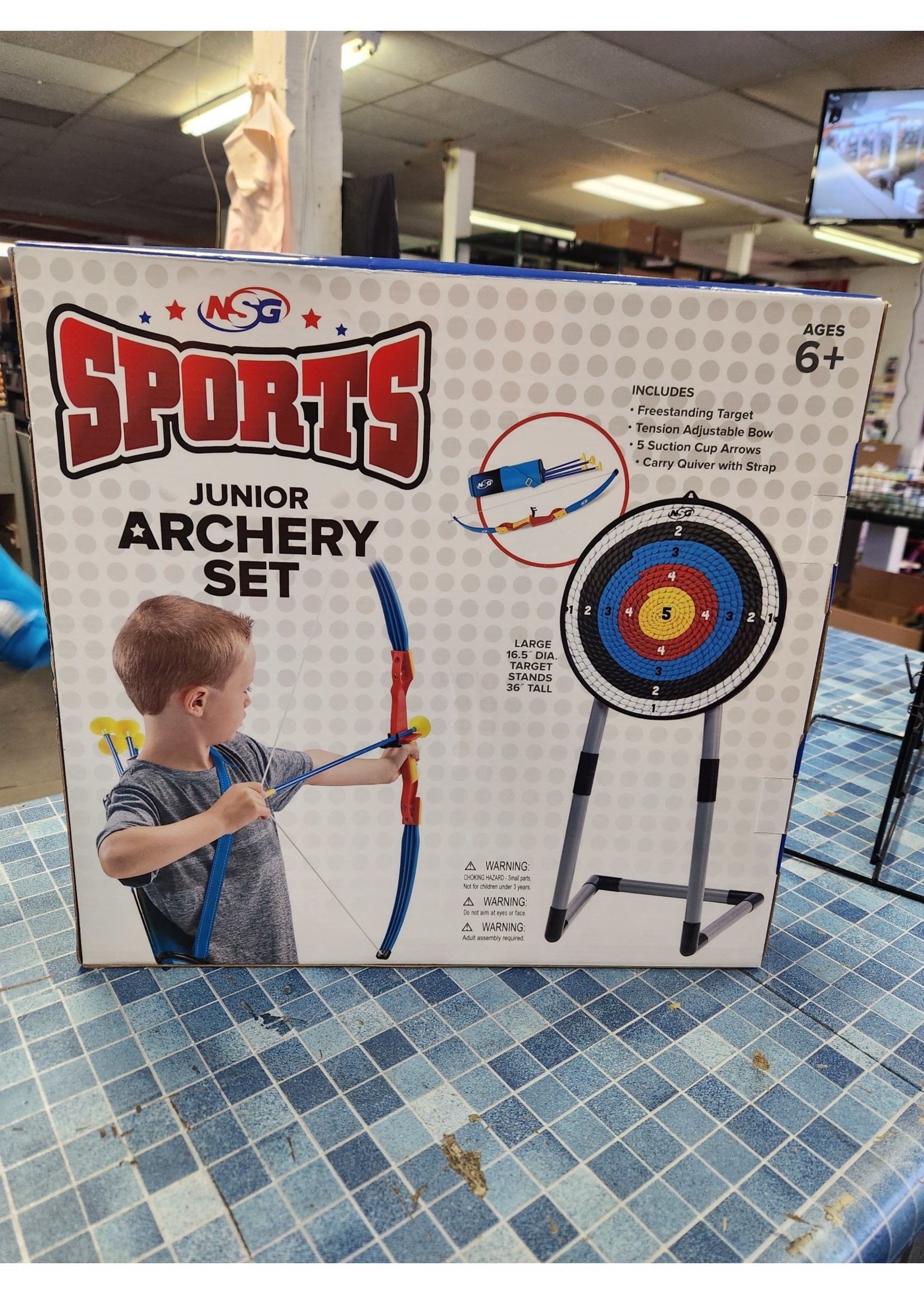NSG Junior Archery Game Set with Target