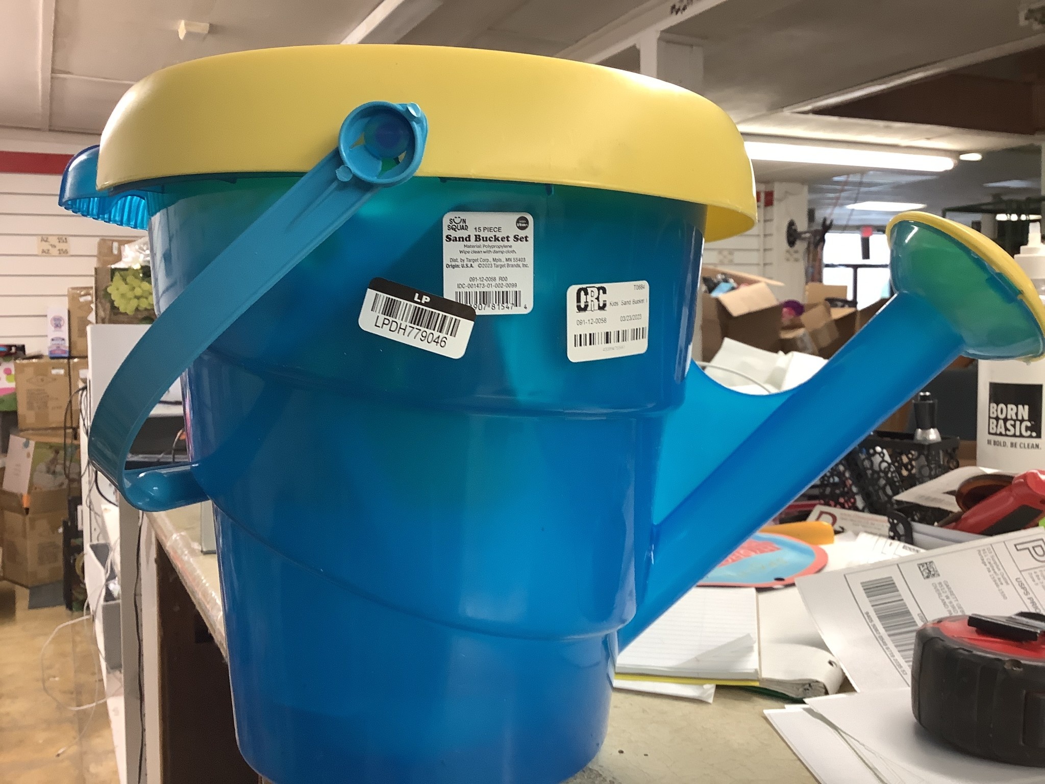 Kids' Sand Bucket 15pc Set Blue Sun Squad D3 Surplus Outlet