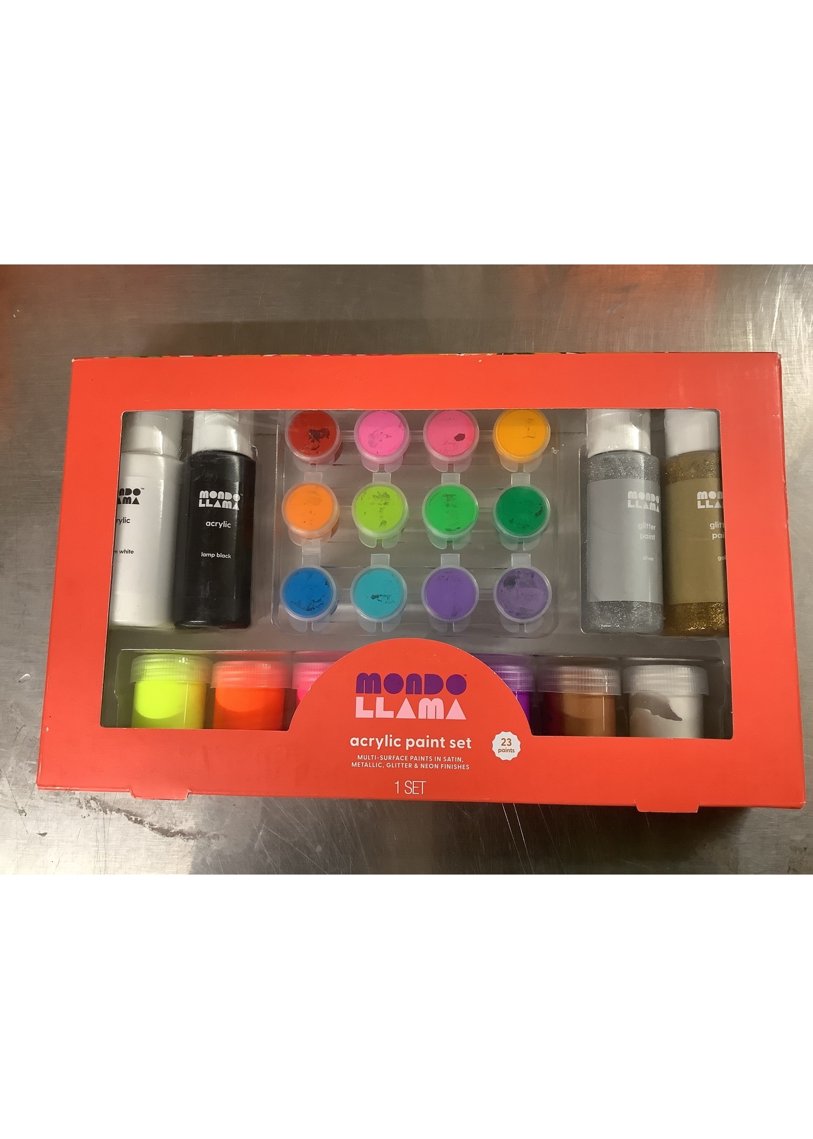 23ct Acrylic Paint Set - Mondo Llama