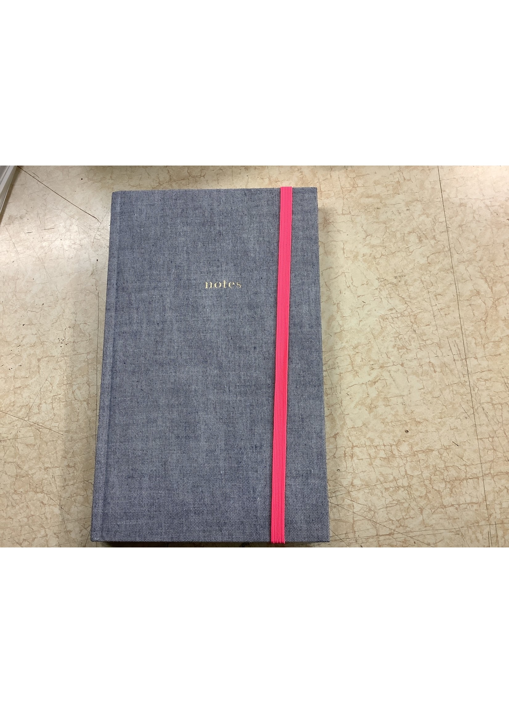 Ruled Journal Fabric Wrapped Chambray - Sugar Paper Essentials