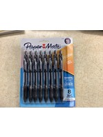 Paper Mate Profile 8pk Gel Pens 0.7mm Medium Tip Black