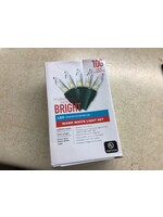 Make The Season Bright LED Indoor /Outdoor Warm White Light Set 100ct Bulb