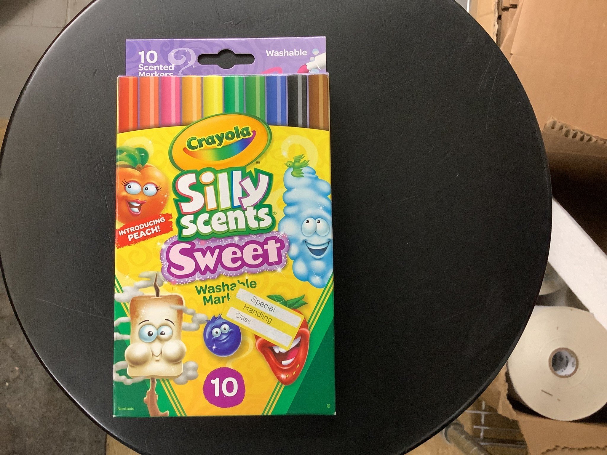 Silly Scents Fine Line Markers, Sweet, 10 Count, Crayola.com