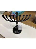Way To Celebrate Aluminum Menorah black