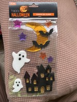 Halloween Window Gel Clings haunted house