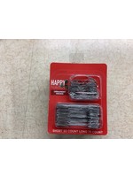 Happy Holidays Orniment Hooks 50 Short 75 Long Silver