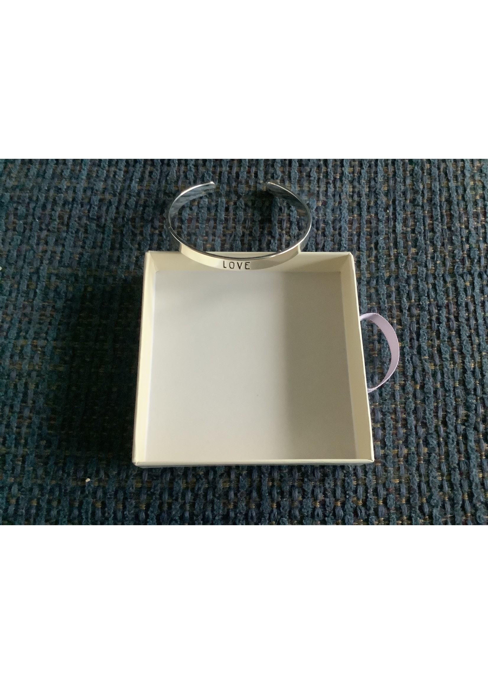 Silver “LOVE” Bracelet