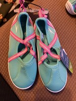 Speedo Toddler Girls' Mary Jane Water Shoes - Turquoise/Pink L 9-10