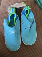 Speedo Toddler Boys' Hybrid Water Shoes - Blue/Turquoise S 5-6
