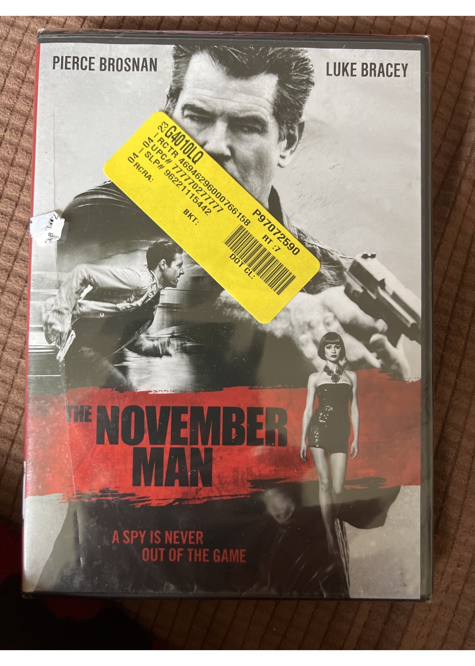 DVD is loose in packaging- The November Man  DVD sealed