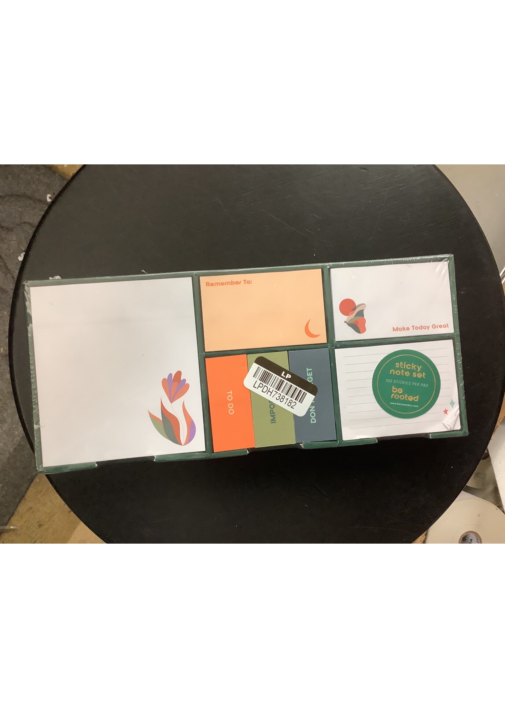Memo Pad & Sticky Note Set - Be Rooted