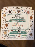 Bellen's More Than Peach Creativity Bundle with Colored Pencils & Crayons