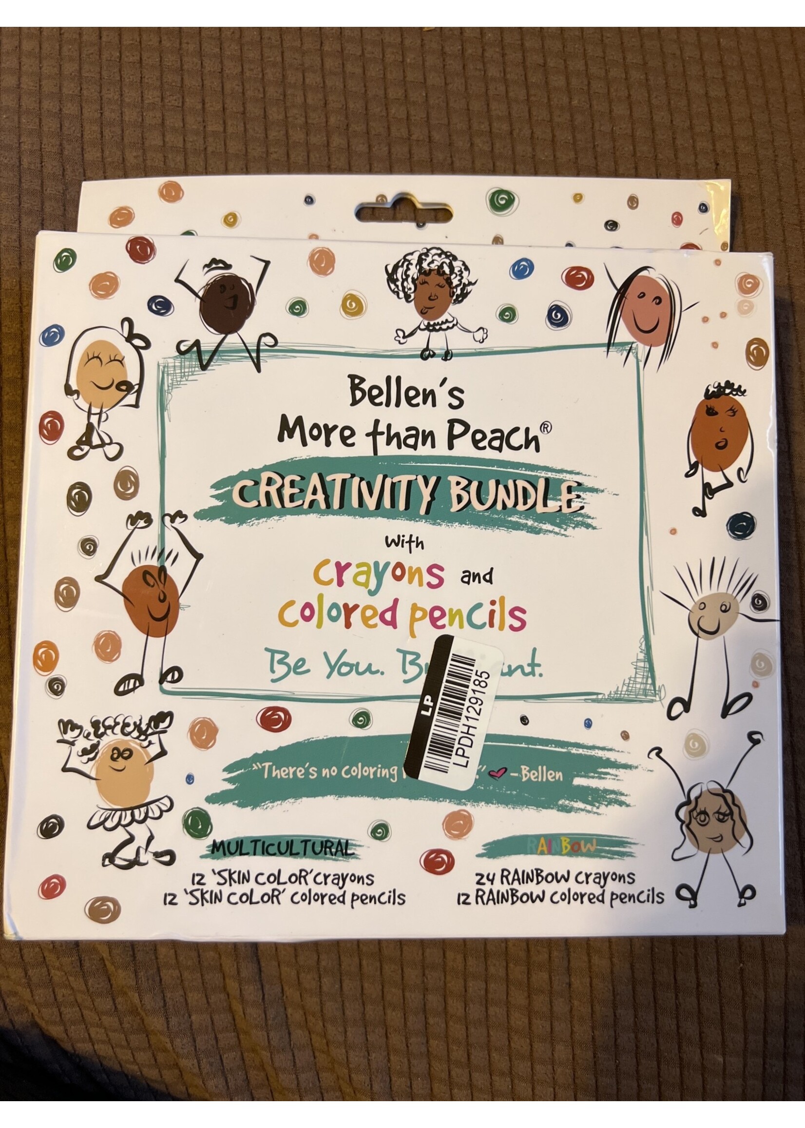 Bellen's More Than Peach Creativity Bundle with Colored Pencils & Crayons