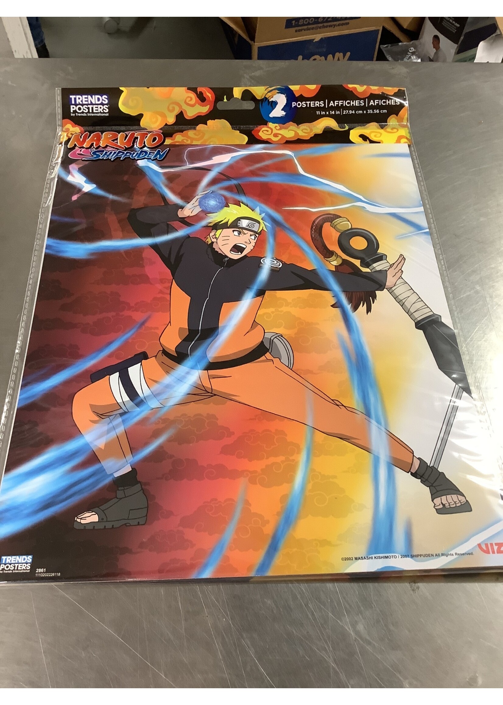 Trends International Naruto Shippuden 2 Poster Pack 11 in. x 14 in.