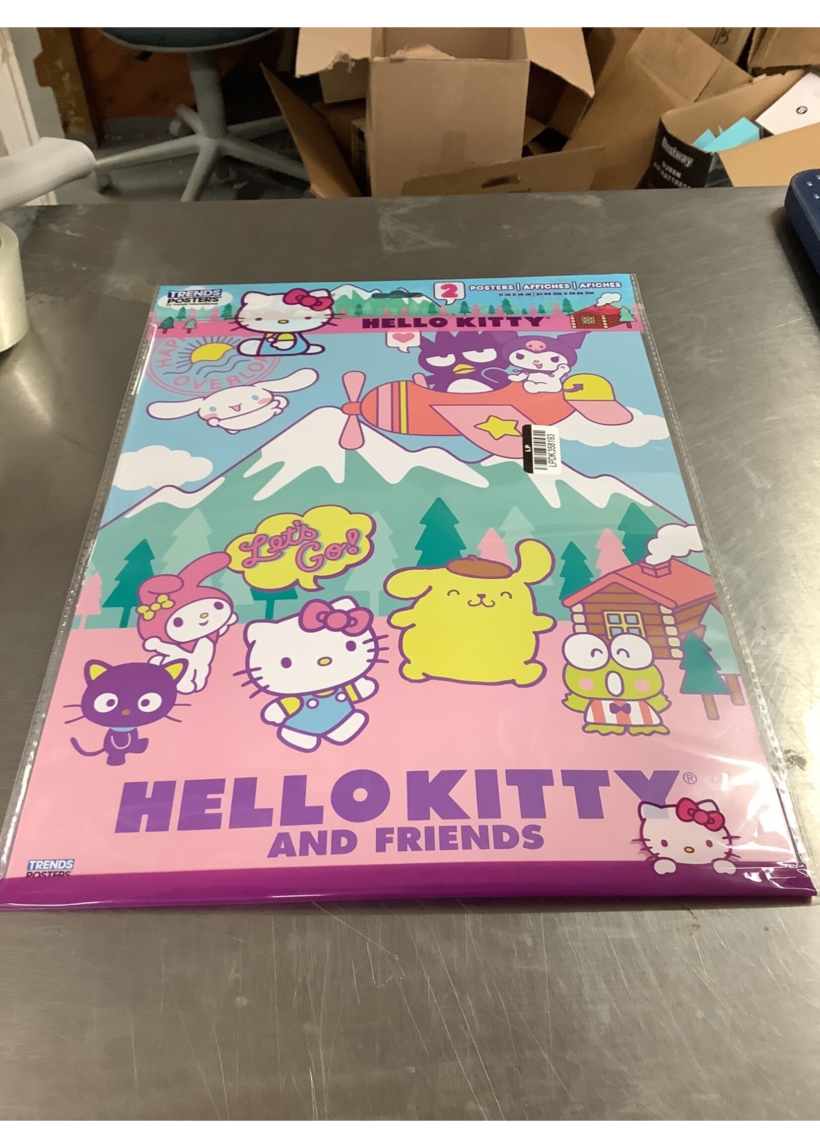 Trends International Hello Kitty 2 Poster Pack 11 in. x 14 in.