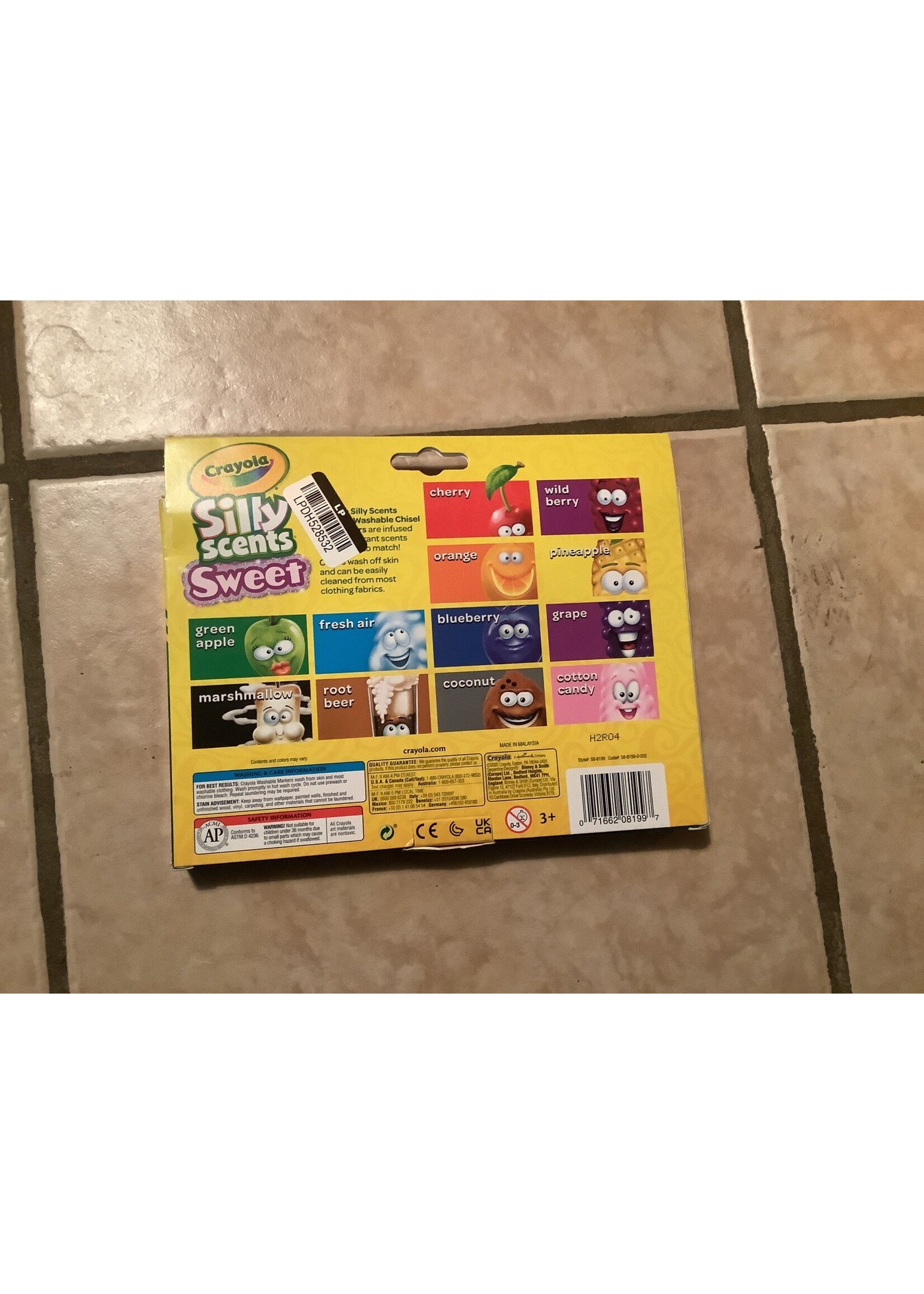 Crayola Silly Scents Markers Fineline 10ct - D3 Surplus Outlet