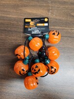 Happy Halloween Light-Up Necklace Pumpkin