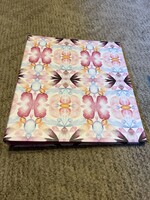 1" Round Ring Binder Mirror Geo Pink - greenroom