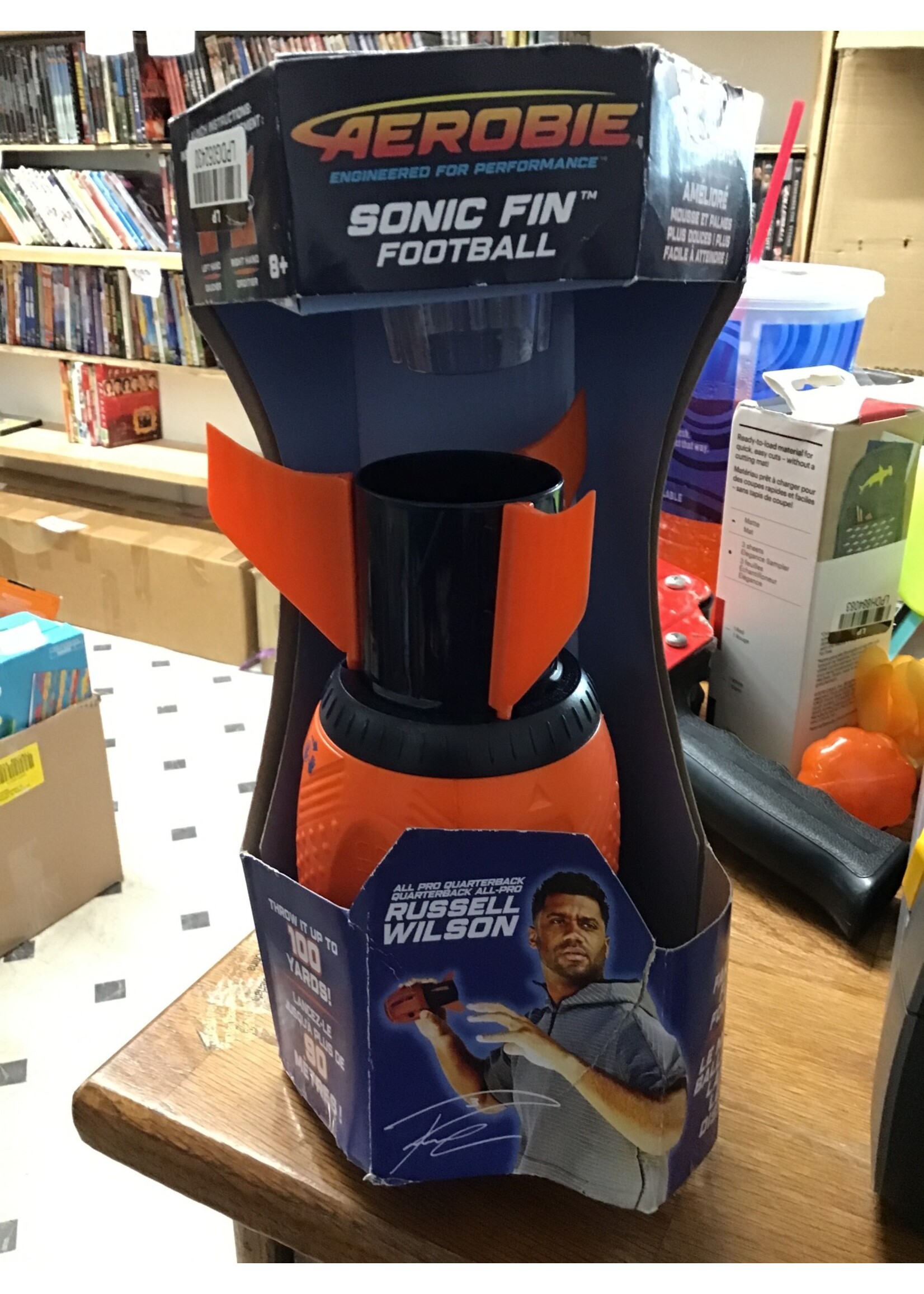 Aerobie Sonic Fin Football Refresh Version - Orange
