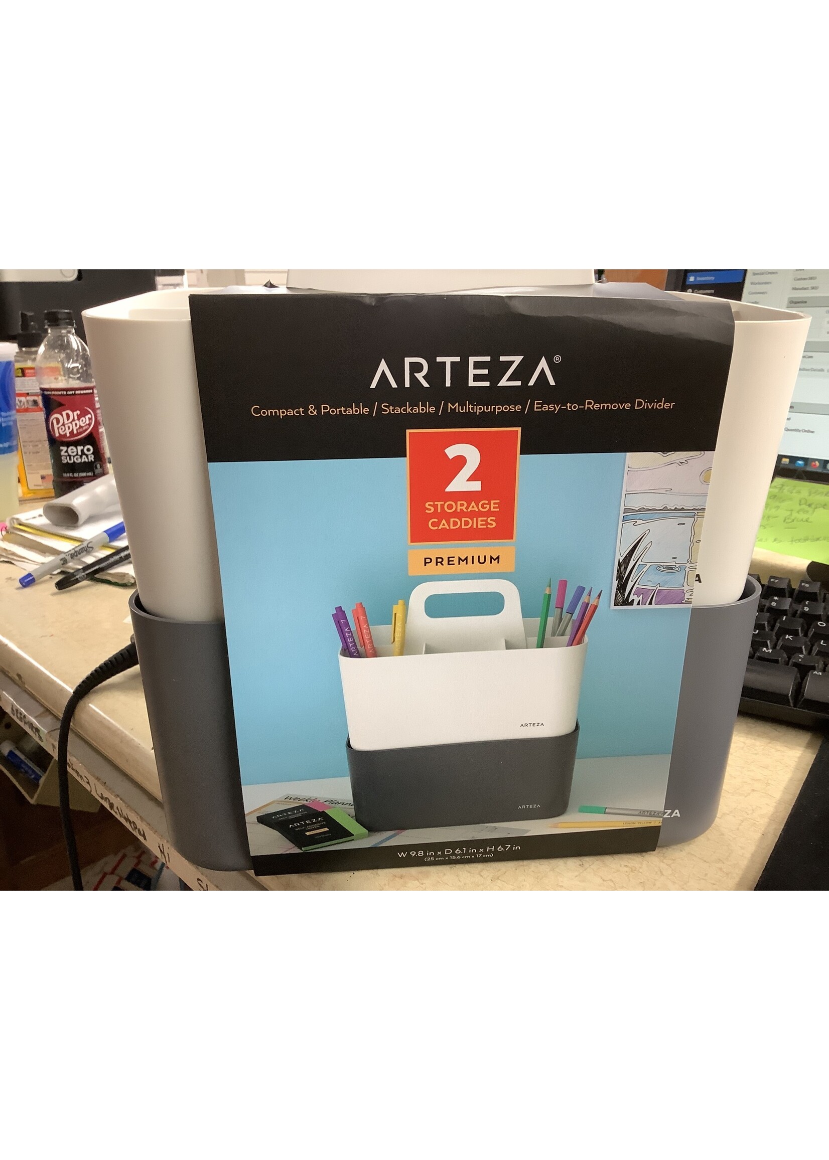 Arteza Storage Caddy - Pack of 2