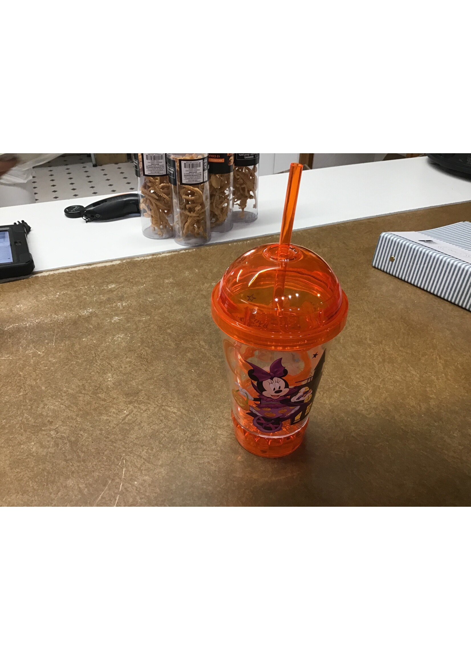 Happy Halloween- Flashing Dome Cup Mickey & Minnie