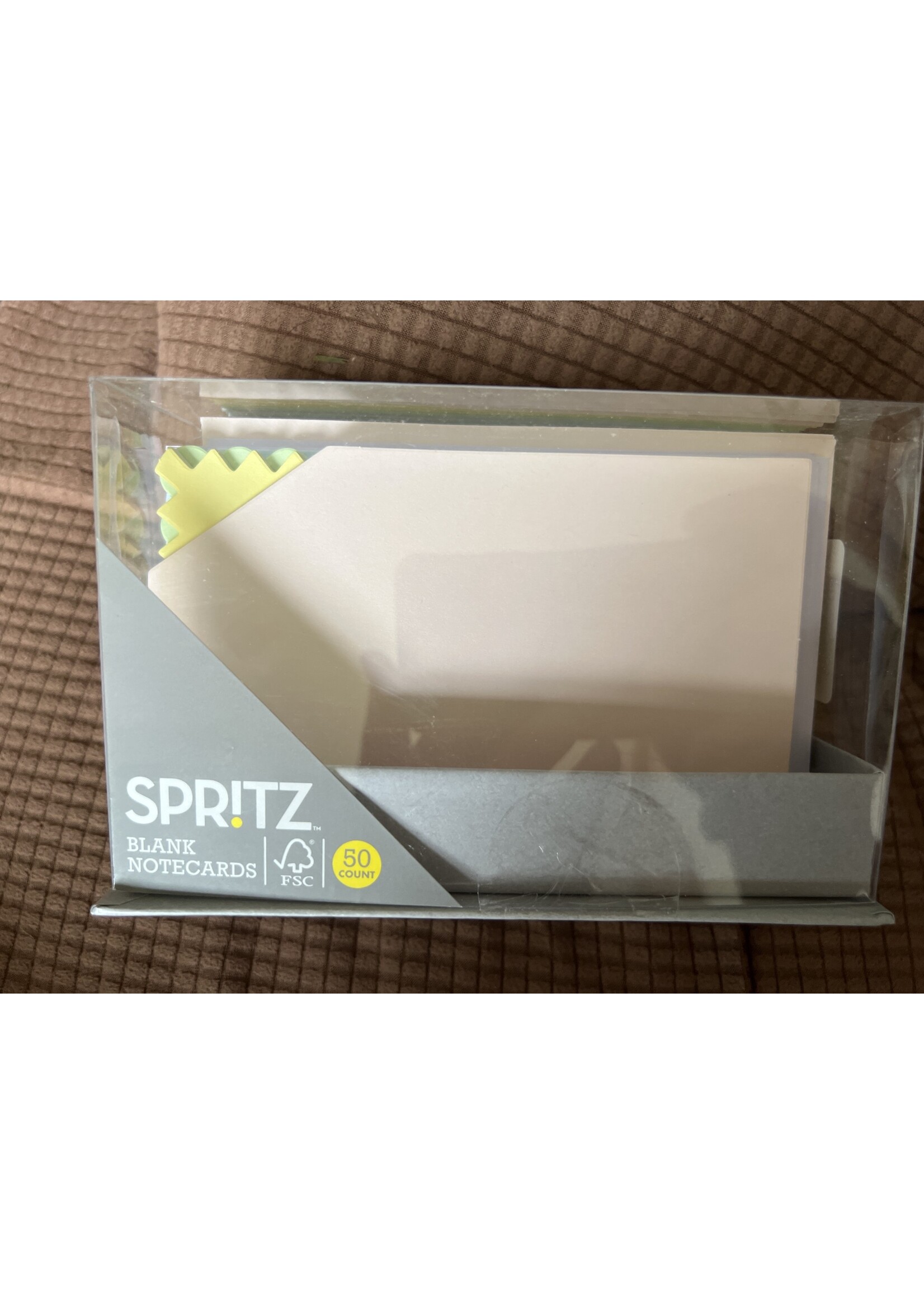 Spritz Blank Note Cards