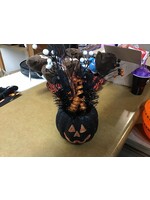 Happy Halloween- Tinsel Centerpiece- witch’s boots