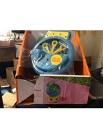 * Damaged Box*Light-Up Bubble Maker Blue/Yellow - Sun Squad