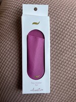 Elevation Saffiano Vegan Leather Pen Holder Dark Purple
