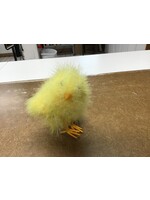 Northlight Furry Chick Facing Right Spring Easter Figure - Yellow
