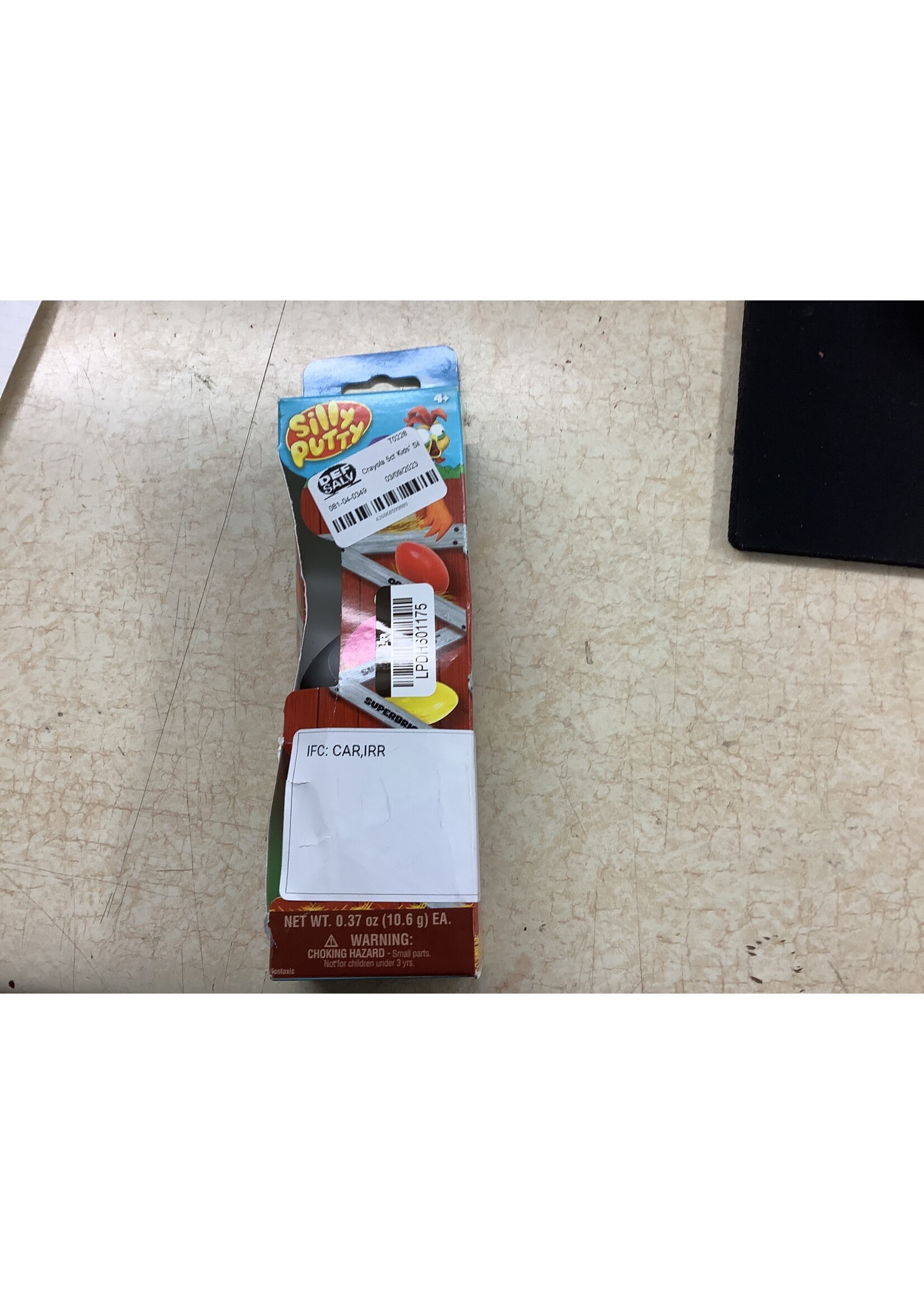 *Missing Pink & Yellow/ Damaged Package Crayola 5ct Kids' Silly Putty Variety Pack